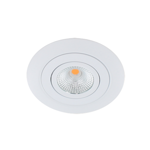 Letsleds LED spot XL kantelbaar 5Watt rond WIT IP65 dimbaar