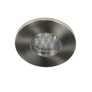 Letsleds Camilla LED spot GU10 4Watt rond NIKKEL IP65 dimbaar