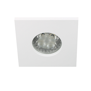 Letsleds Camilla LED spot GU10 4Watt vierkant WIT IP65 dimbaar