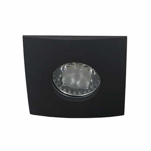 Letsleds LED spot Calisto GU10 4Watt vierkant ZWART IP65 dimbaar