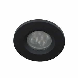 Letsleds Camilla LED spot GU10 4Watt rond ZWART IP65 dimbaar
