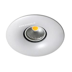 Letsleds LED spot MR16 COB 3Watt rond WIT dimbaar (12 Volt)