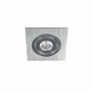 Letsleds Libra LED mini spot kantelbaar 3Watt vierkant dimbaar