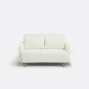 LA REDOUTE INTERIEURS Omvormbare bank, fluweel met grove rib, 2-zit. Cosico