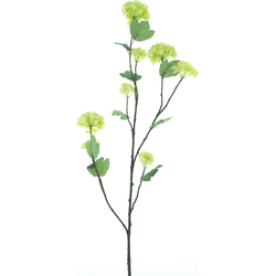 Nova nature Snowball branch Yoko green 118 cm kunstbloem - 