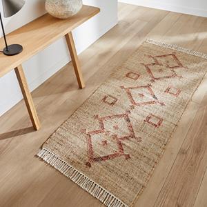 AM.PM Vloerkleed voor in de hall, in jute, handgeweven, Panaji