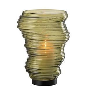 J-Line Vaas Tornado Glas Groen Large