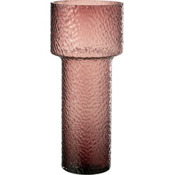 J-Line  Vaas Betty Glas Rose Large - 19x19x45cm