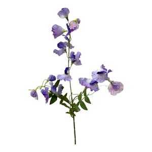 Roberts Collection Kunstbloem Sweet Pea Spray 76cm Blauw