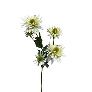 Roberts Collection Kunstbloem Rudbeckia Spray 73cm Wit
