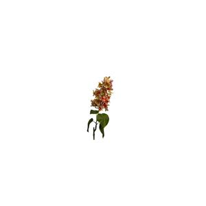 Roberts collection De Kunstbloem Hydrangea Cone 75 Cm - Real Touch Orange Is Een Hoogwaardige