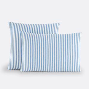 LA REDOUTE INTERIEURS Katoenen kussensloop, blauw, Soizic