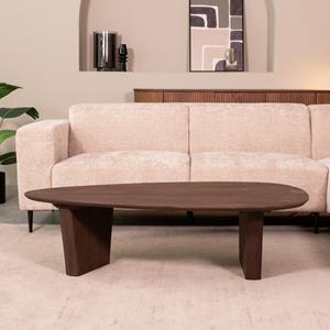 Het Steigerhouthuis LABEL51 Salontafel Wow - Espresso - Mangohout - 135 cm