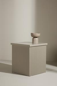 Nohr Vierkante Bijzettafel Mistina 40 x 40cm - Beige