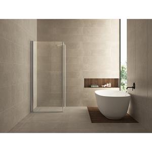 Wiesbaden Salone Douchecabine met 1 Draaideur - 900x900x2000x8mm - NANO - Helder Glas/Chroom