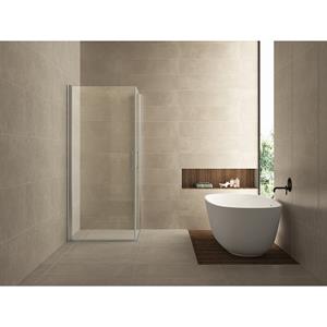 Wiesbaden Salone Douchecabine met 2 Draaideuren - 900x900x2000x8mm - NANO - Helder Glas/Chroom