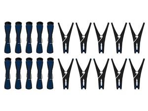 Livarno home Wasknijpers (Zwart/donkerblauw)