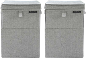 Brabantia Wasboxen Grey Duo Pack