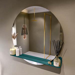 Mondiaz Spot spiegel rond Ø100cm met planchet smag