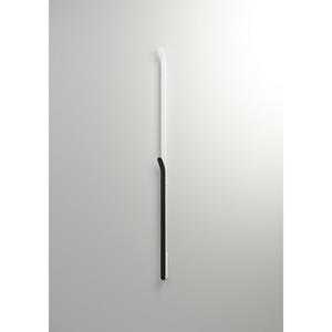 Instamat Elektrische Radiator Stick  ARC Handdoekwarmer 170 cm 34W Soft Zwart en Soft Wit
