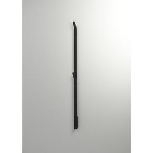 Instamat Elektrische Radiator Stick  ARC Handdoekwarmer 170 cm 34W Soft Zwart