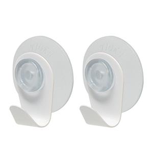 Tiger Handdoekhaak  Simply Zuignap 2 Stuks Wit