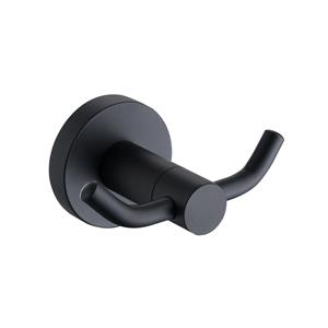 Smedbo Handdoekhaak Best Design Platto Dubbele Haak Mat Zwart