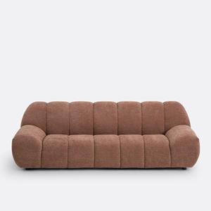 LA REDOUTE INTERIEURS 4-zitsbank, chenille fluweel met reliëf, Nuria