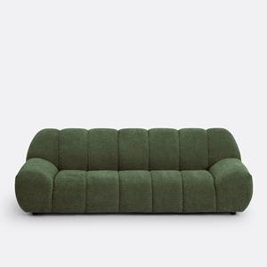LA REDOUTE INTERIEURS 4-zitsbank, chenille fluweel met reliëf, Nuria