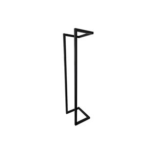Boss & Wessing Handdoekrek BWS Saltes 95 cm Mat Zwart