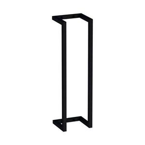 Sanilux Handdoekenrek  60x15x15cm Staal Mat Zwart