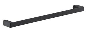 Gedy Pirenei Handdoekhouder 600x66mm mat zwart