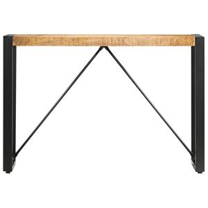 vidaXL Wandtafel 110x35x76 cm massief mangohout