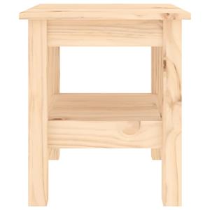 vidaXL Salontafel 35x35x40 cm massief grenenhout