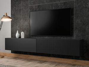 Mobistoxx Tv-meubel BATIDA 2 deuren zwart