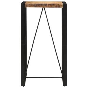 vidaXL Bartafel 60x55x110 cm massief ruw mangohout