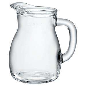 Bormioli Rocco Glazen kan Bistro met vulstreepje; 300ml, 6.2x11.7 cm (ØxH); transparant; rond; 0.25 l vulstreepje, 12 stuk / verpakking
