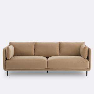 LA REDOUTE INTERIEURS Bank 3, 4 -zit, fluweel, Victor
