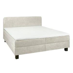 Woonexpress Boxspring Bilbao - Beige|Creme - Textiel