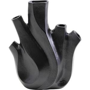 Kare Design Kare Vaas Flame Black 25cm