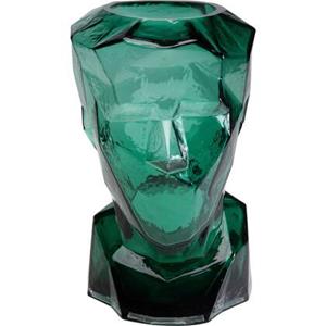 Kare Design Kare Vaas Prisma Face Green 30cm