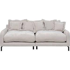 Kare Design Sofa Lullaby 3-Zits fluweel creme 