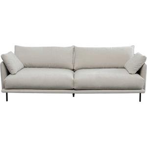 Kare Design Sofa Edna 3-Zits creme 