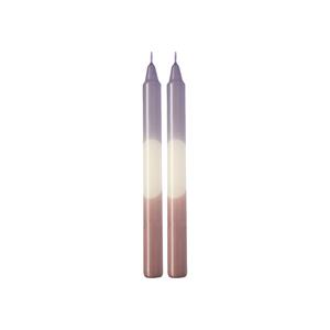 Like. by Villeroy & Boch Kaars dip dye lavender, grape, 2 stuks Like Home