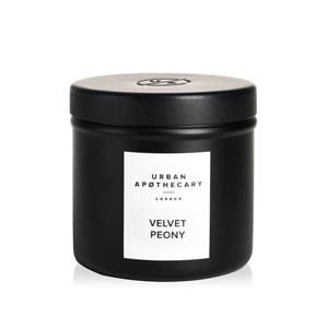 Urban Apothecary Luxury Iron Travel Candle Velvet Peony