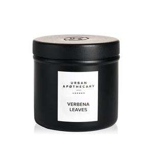 Urban Apothecary Luxury Iron Travel Candle Verbena Leaves