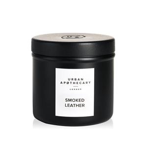 Urban Apothecary Luxury Iron Travel Candle Smoked Leather