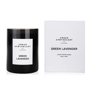 Urban Apothecary Luxury Boxed Glass Candle Green Lavender