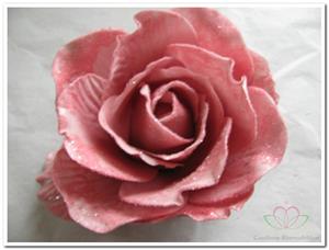 Decoflorall foam Rose Sophie 15cm. snow Old Pink Doos12 voordeelpak