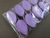 Decoflorall Blad zijde blaadjes op draad BIG- PAK200 Lila 3*5cm. Blad zijde blaad